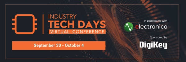 A banner with text and an orange background "Industry Tech Days Virtual Conference"