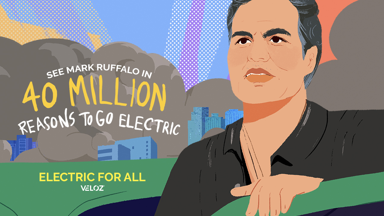 Mark Ruffalo and Chloe Bennet star in "40 Million Reasons to go Electric," a campaign by Electric for All to underscore the reasons each and every Californian has to go electric. As California leads the way to a zero-emissions new car fleet by 2035, this campaign aims to show the country and world how to get there faster.