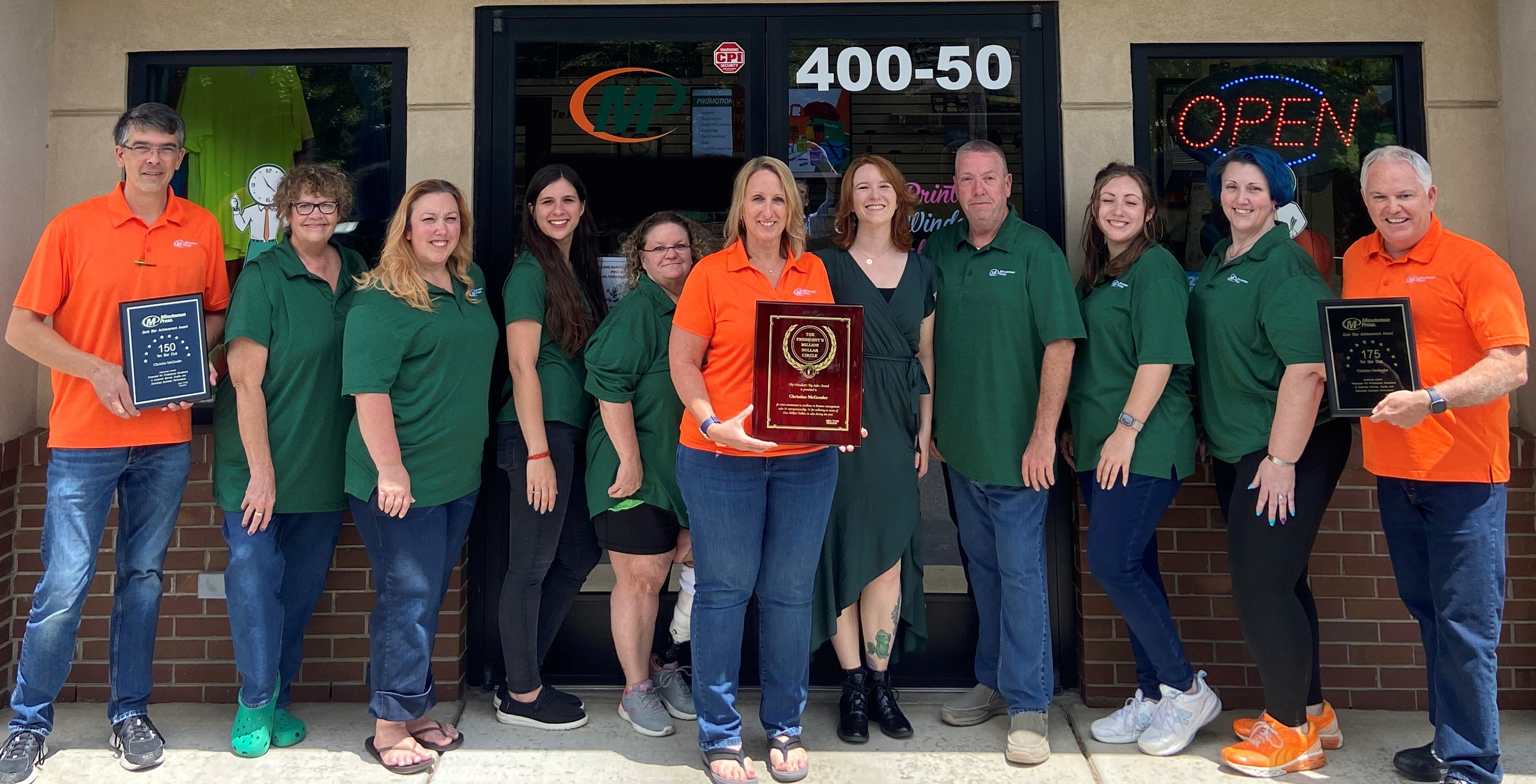 Minuteman Press Concord, NC Team Photo