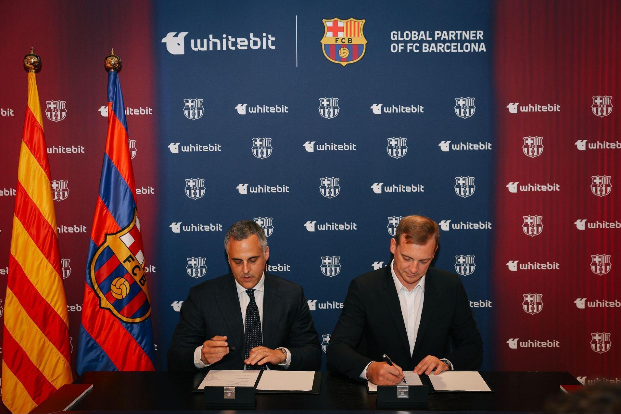 WhiteBIT and FC Barcelona Announce Five-Year Agreement to Drive Global Innovation in Sport