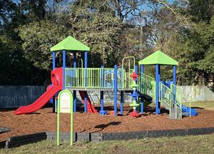 New playground at 551 Summerville Street in Mobile, Alabama 