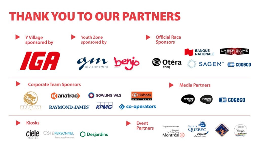 Thank You to Our Partners