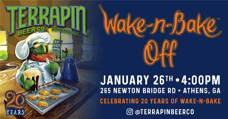 Join the team for the 20th anniversary of Wake-n-Bake!