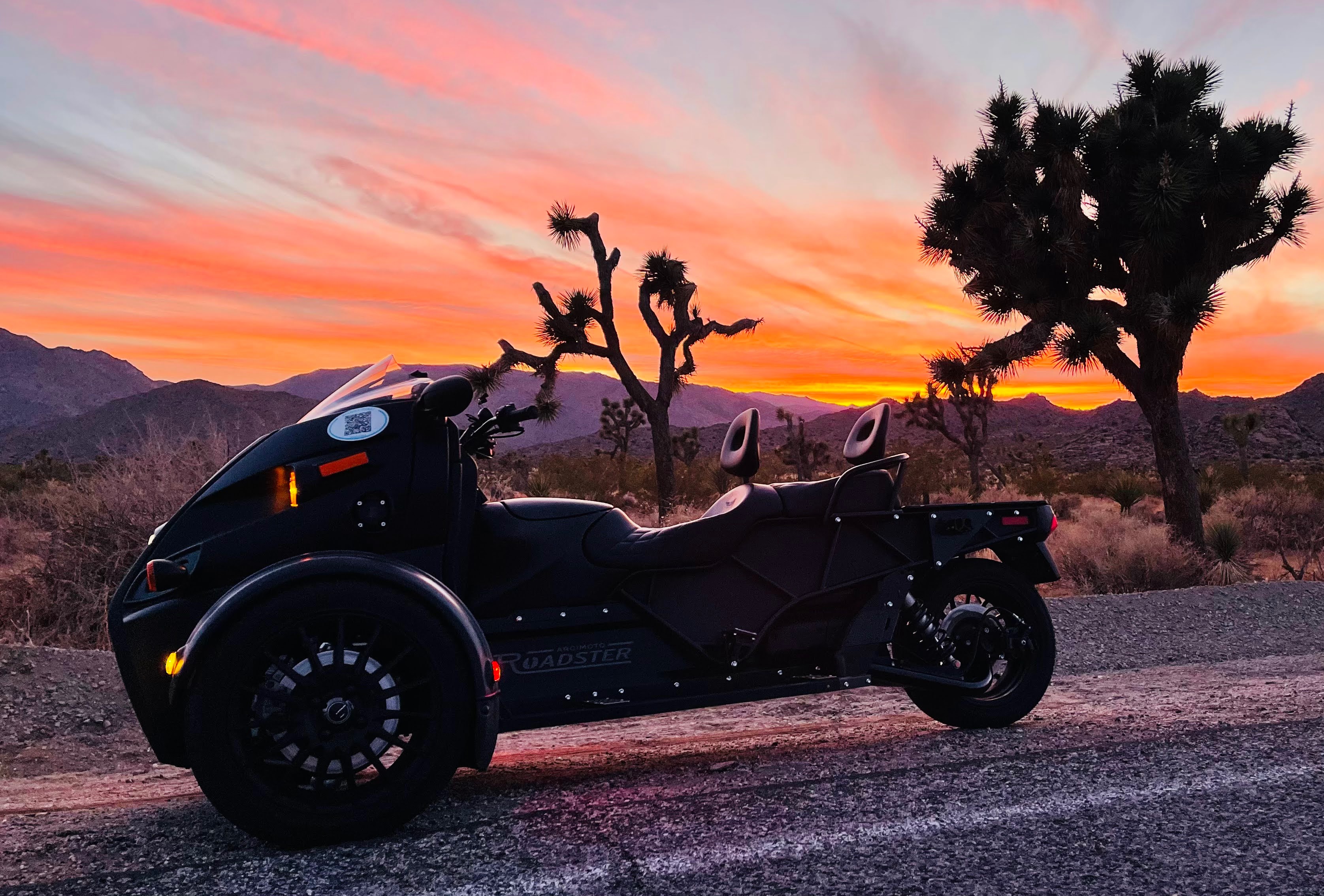 Arcimoto Roadster Sunset