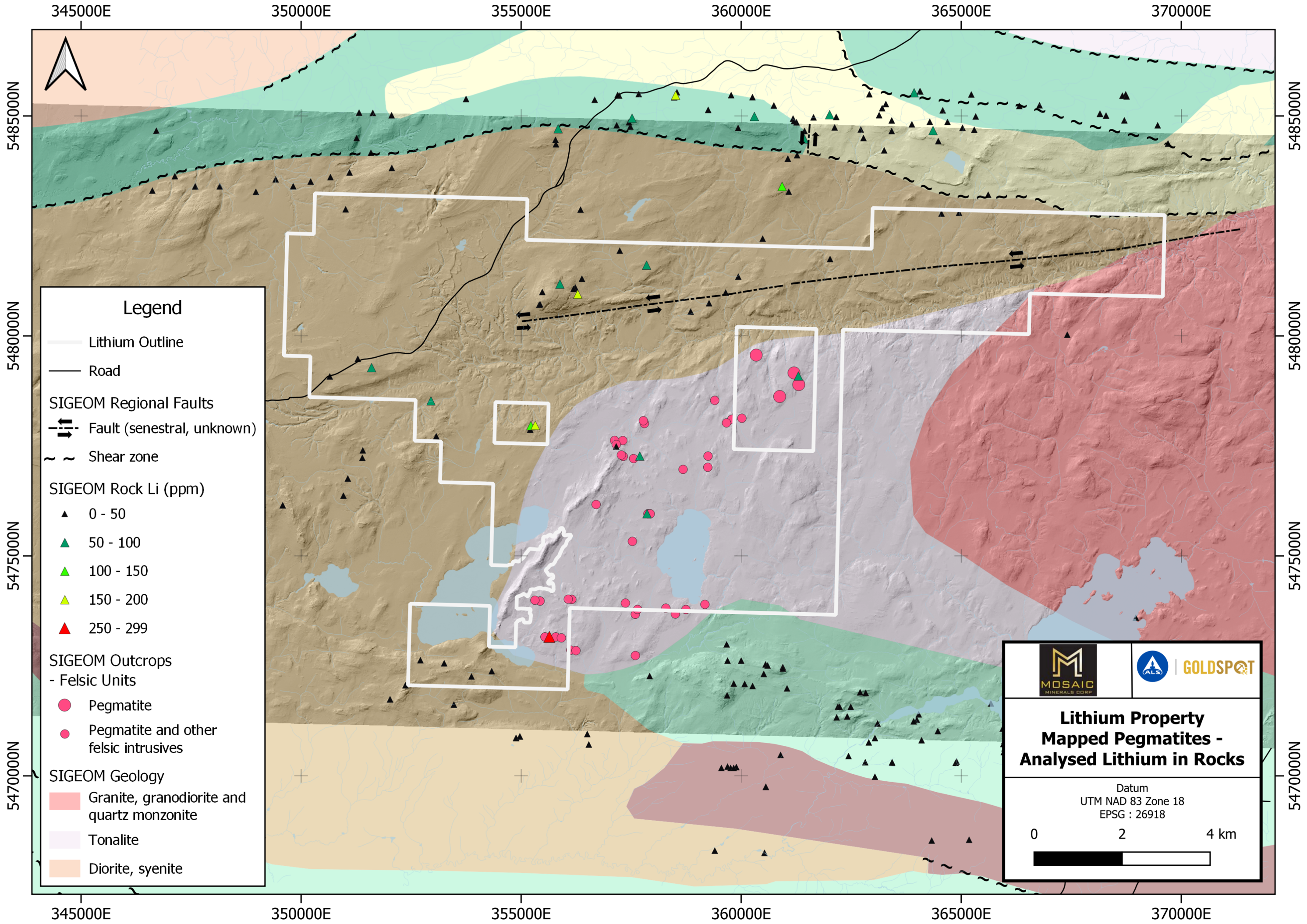 Lithium SM Pegmatites