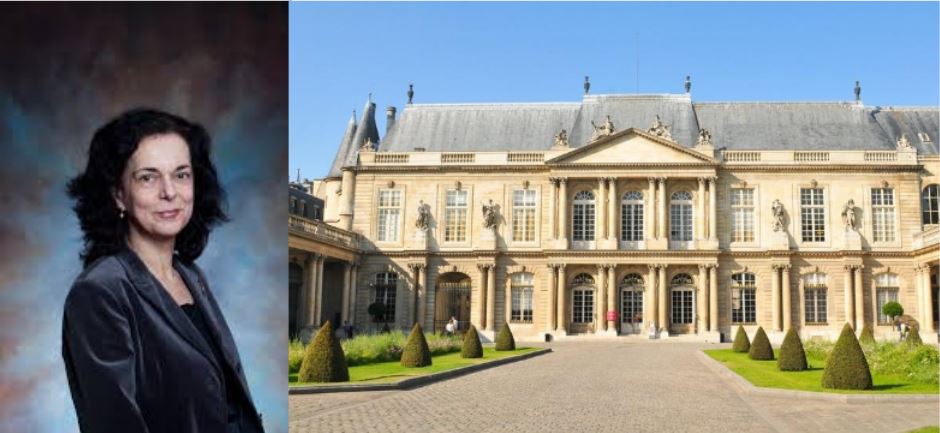 Professor Olga Anna Duhl (left), National Archives Museum (right)