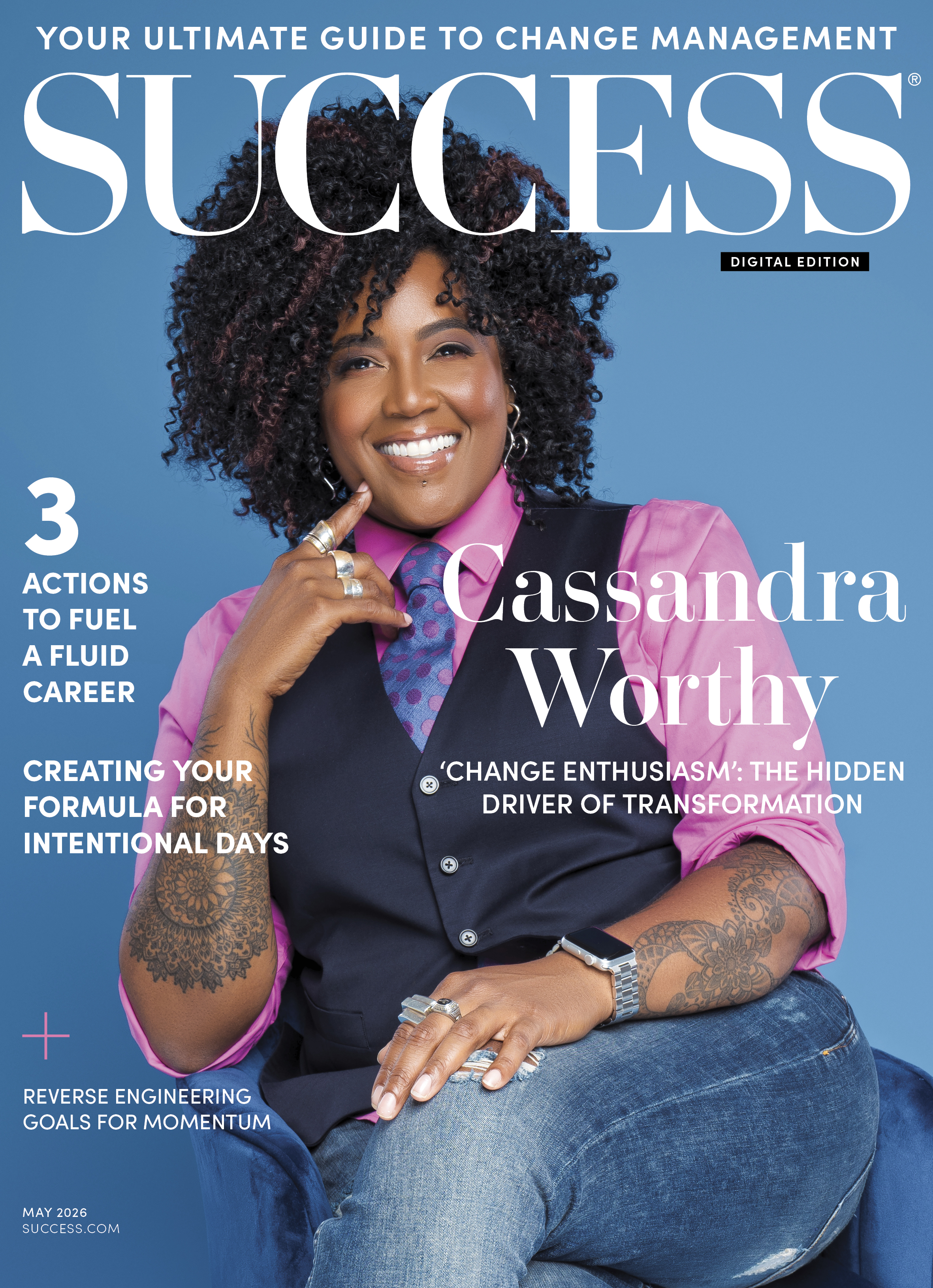 SUCCESS® Magazine’s May Digital Issue Embraces Change, One Emotion at a Time