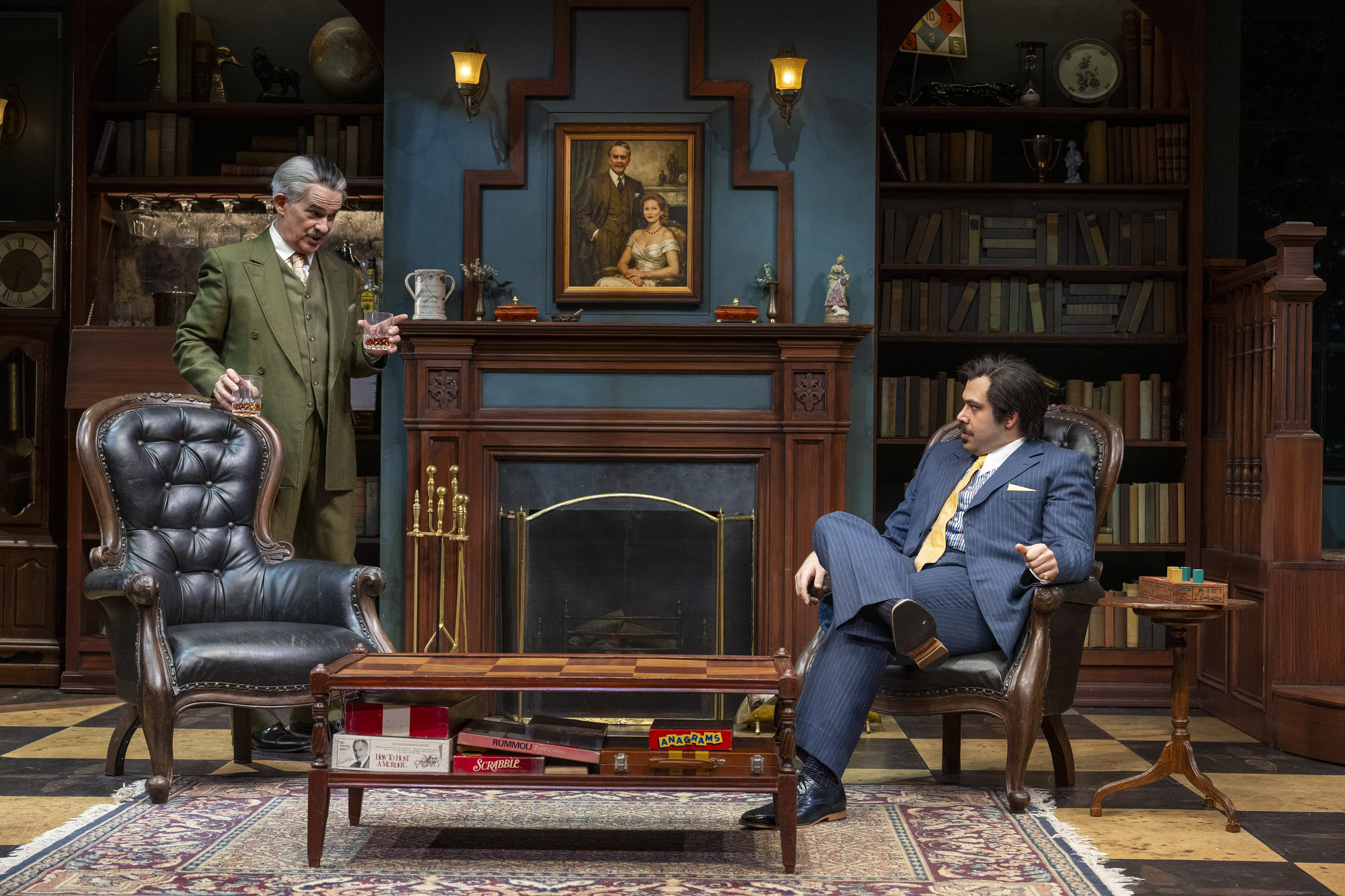 The first production in the Shaw Festival’s theatre residency at Harbourfront Centre will be Sleuth featuring Patrick Galligan and Sepehr Reybod. Photo by David Cooper.