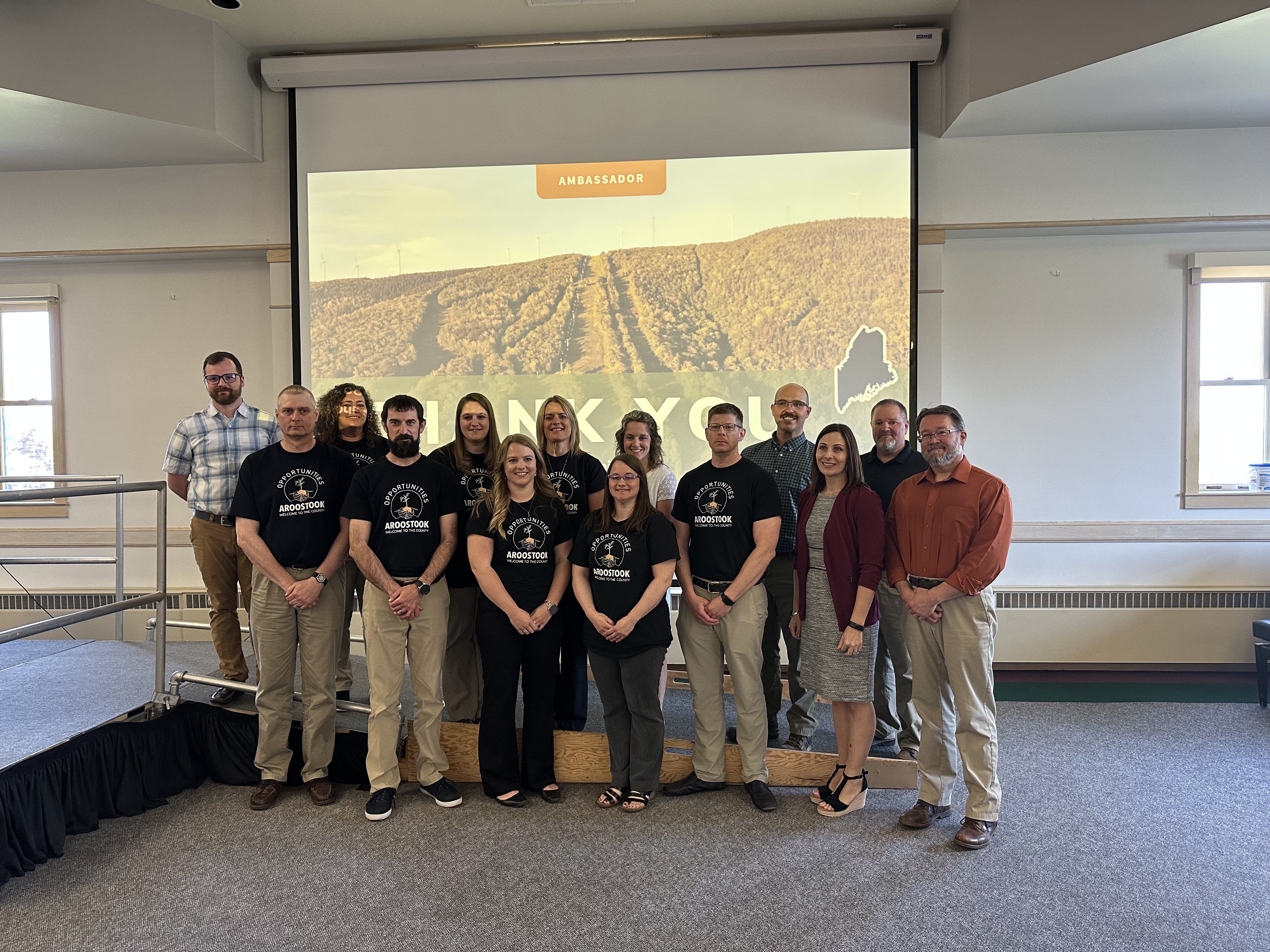 Photo of Leadership Aroostook Beta Class Graduates