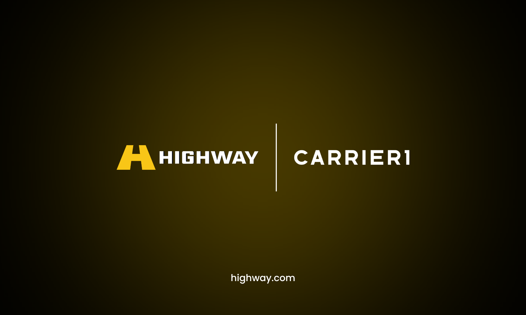 Highway and Carrier1 Partner to Streamline Carrier Onboarding and Security