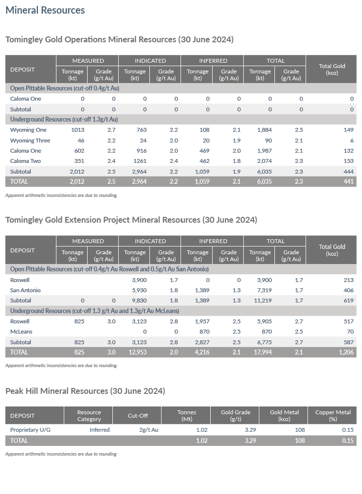 Mineral Resources