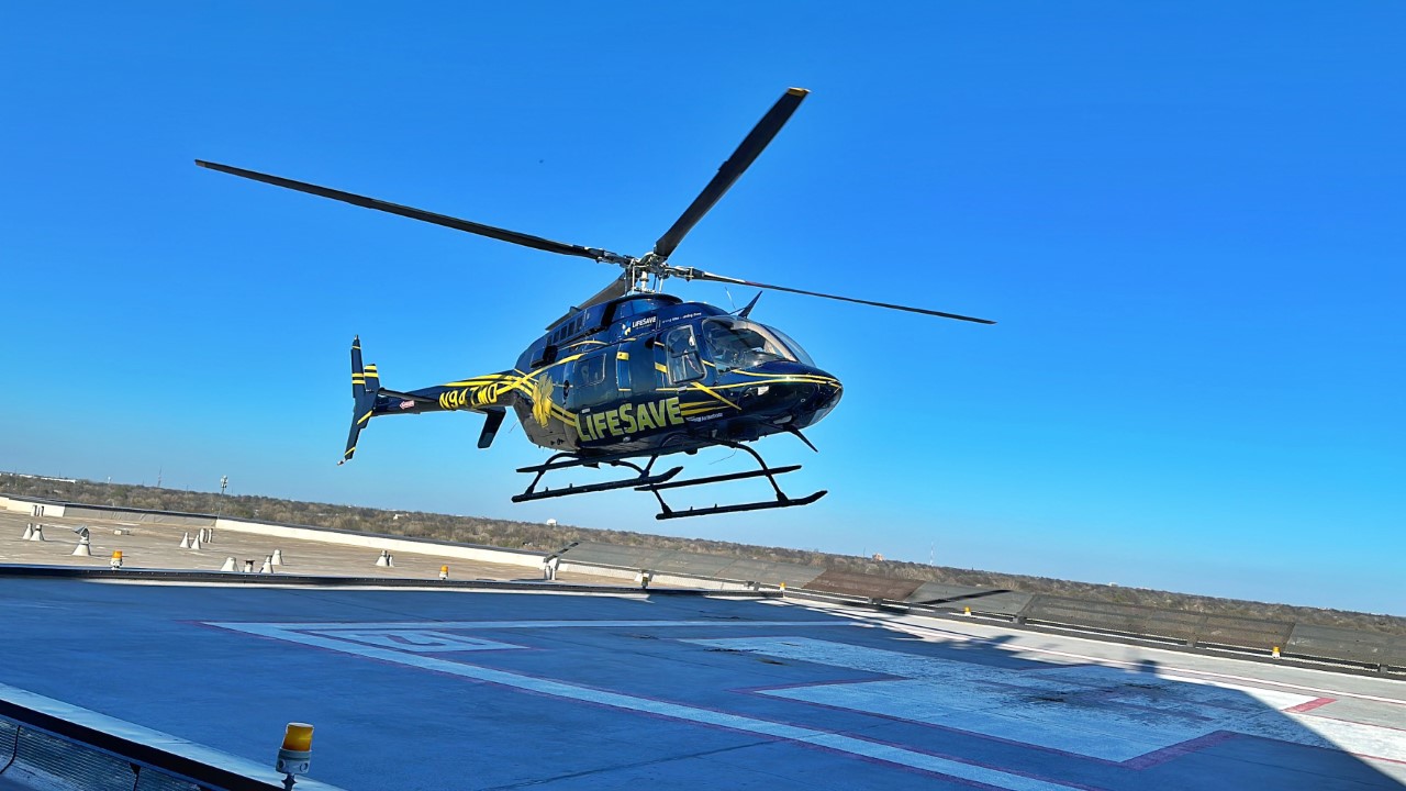 LifeSave Kansas uses both helicopters and fixed wing airplanes to transport patients to the needed level of medical care. These aircraft function as flying ICUs.