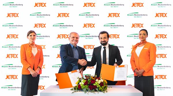 Jetex & Berlin Neuhardenberg Airport announce the signing of a Joint Venture Agreement.