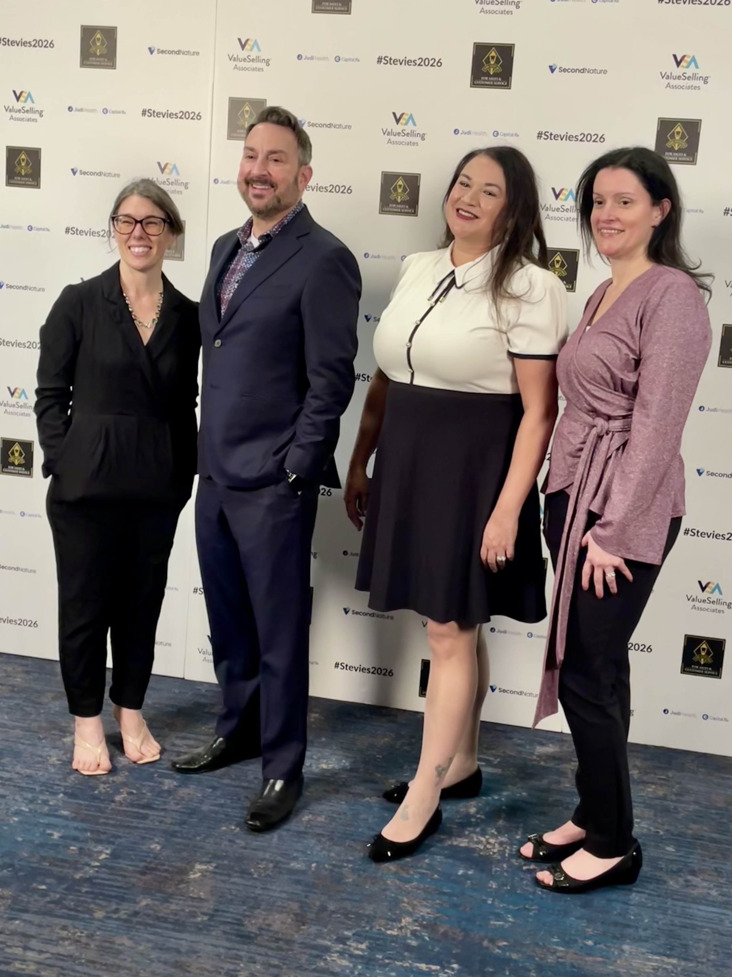 TTEC team members join their Percepta colleagues at the 2026 Stevie® Awards for Sales & Customer Service. TTEC took home seven Stevie® Awards for pioneering AI-driven customer experience and sales excellence.