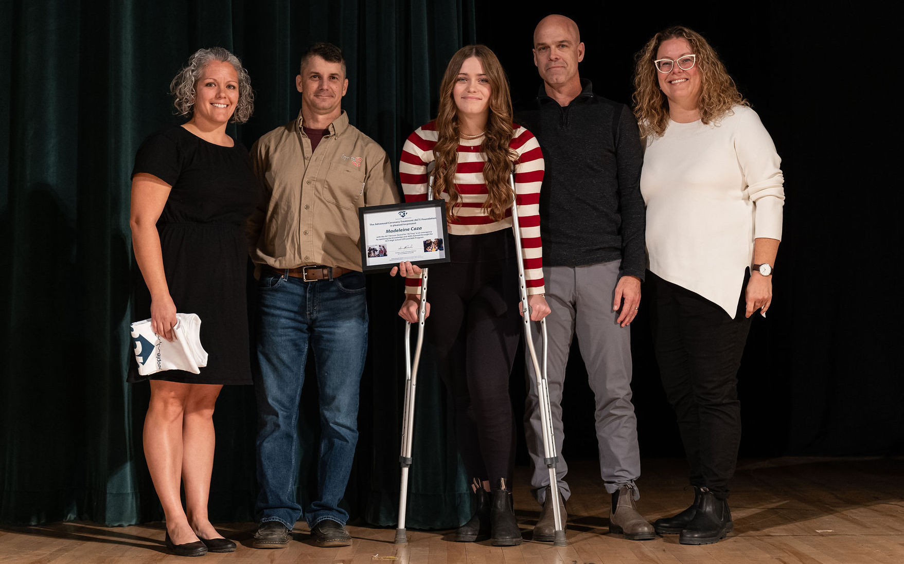 Thunder Bay teen honoured for saving father’s life with CPR