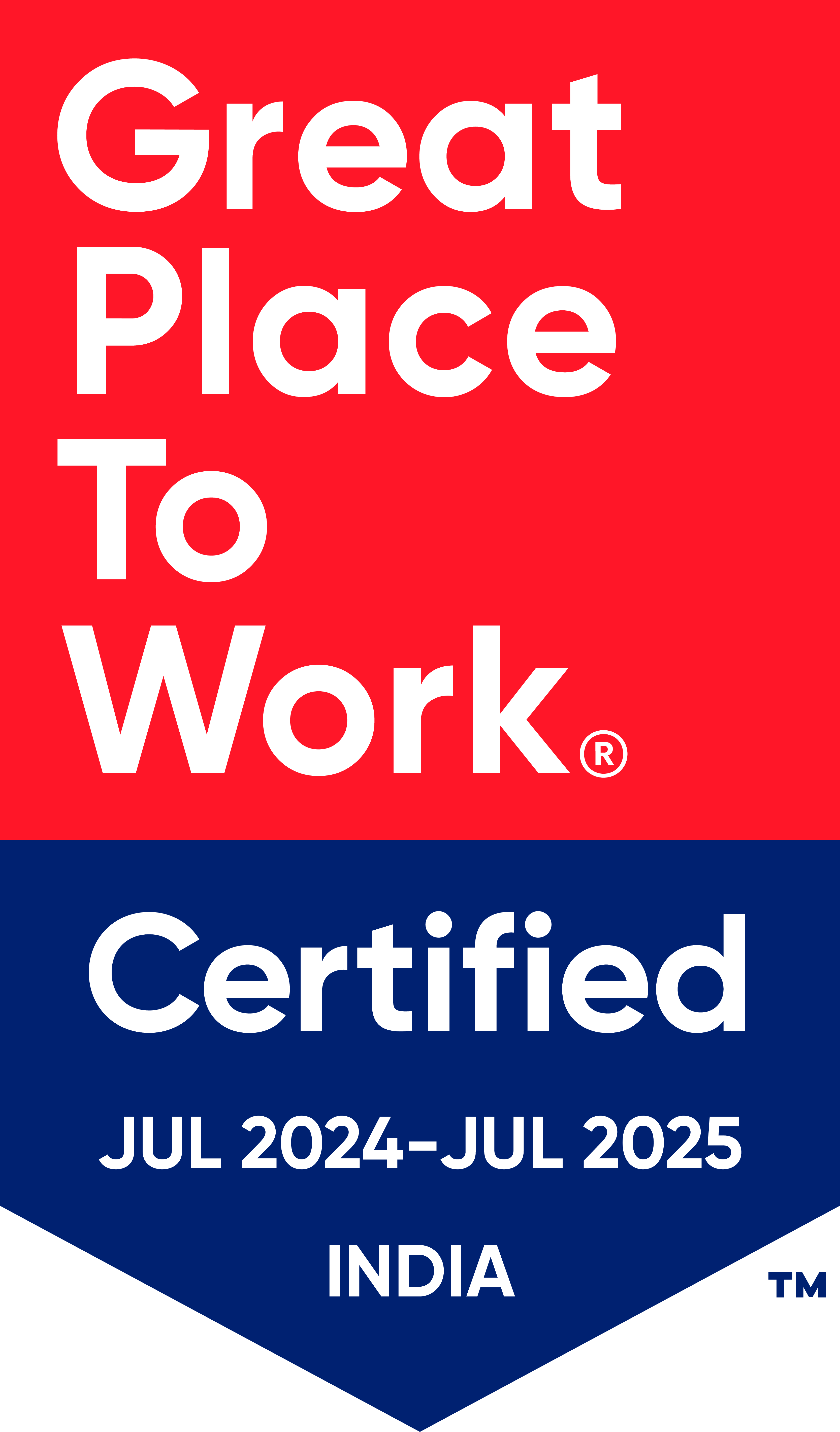 Pythian India Private Limited (“Pythian India”) has achieved Great Place to Work-Certified™ status for the third consecutive year.