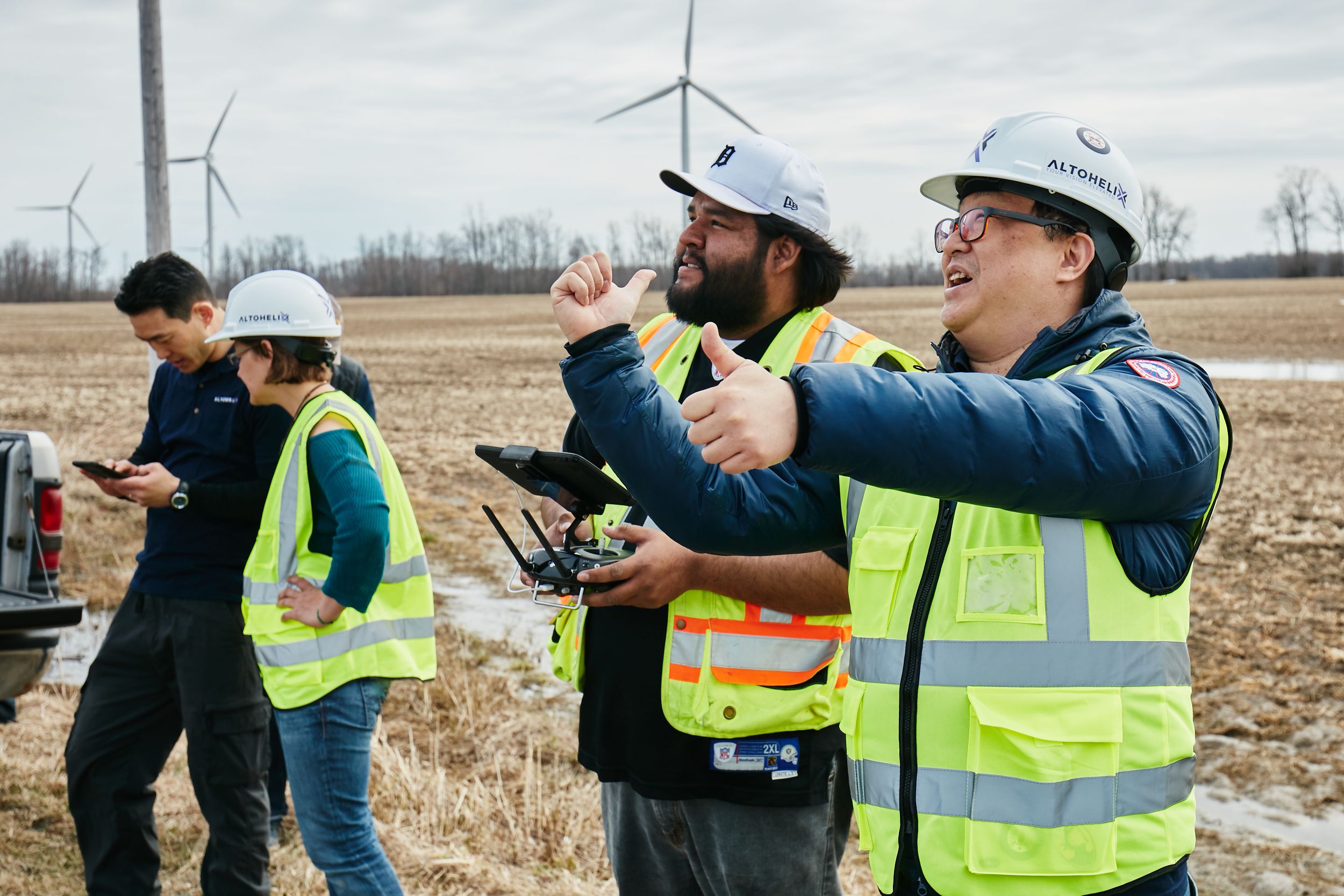 Altohelix Training Wind Turbine Inspection