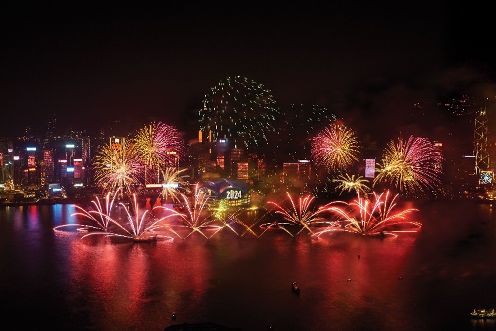 Hong Kong’s Largest Ever New Year Countdown Firework Musical to