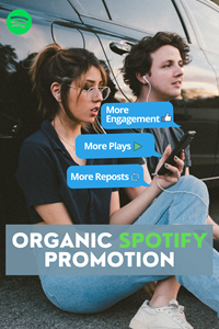 Organic Spotify promotion 