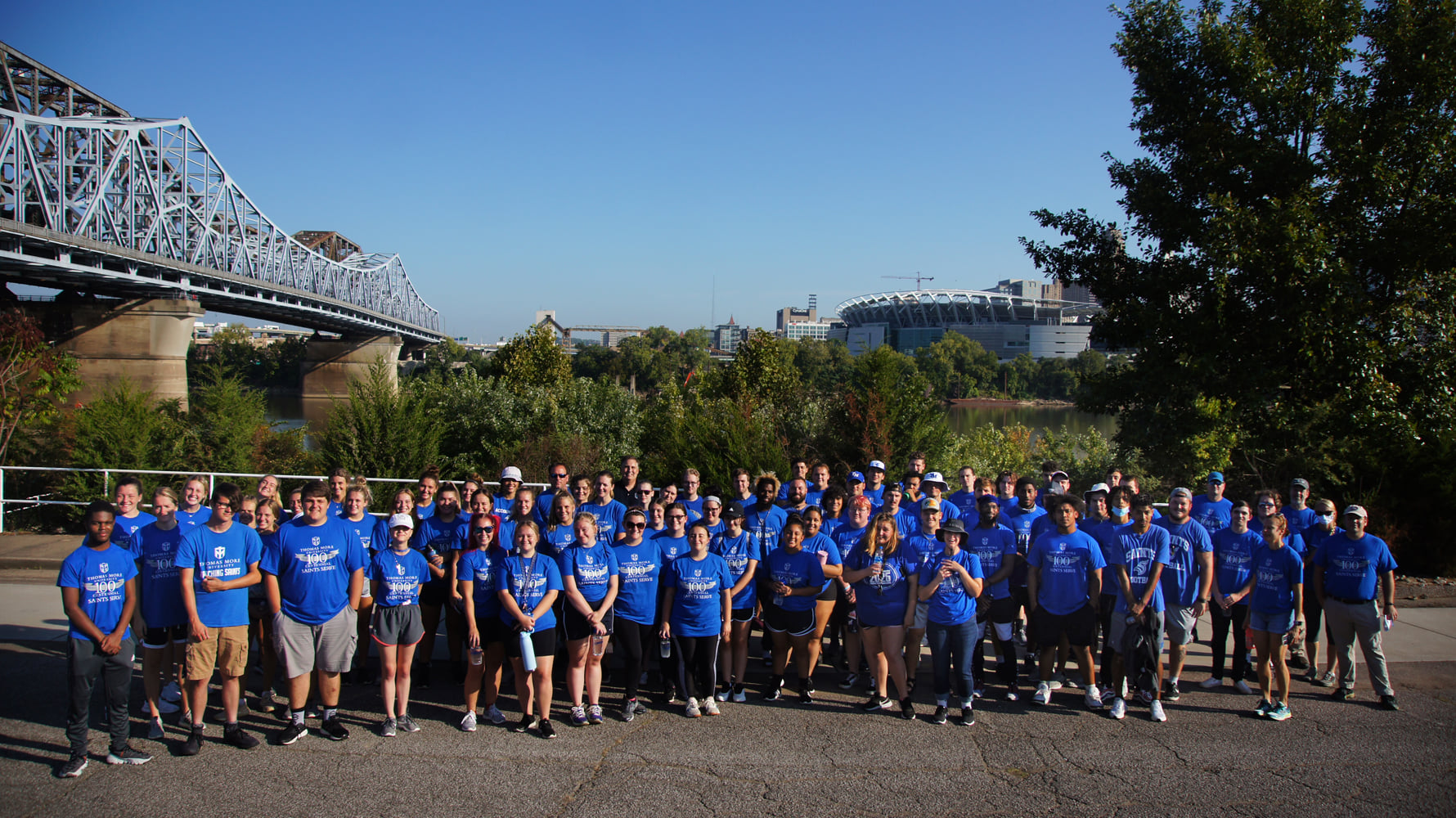 Saints Serve - River Sweep Team