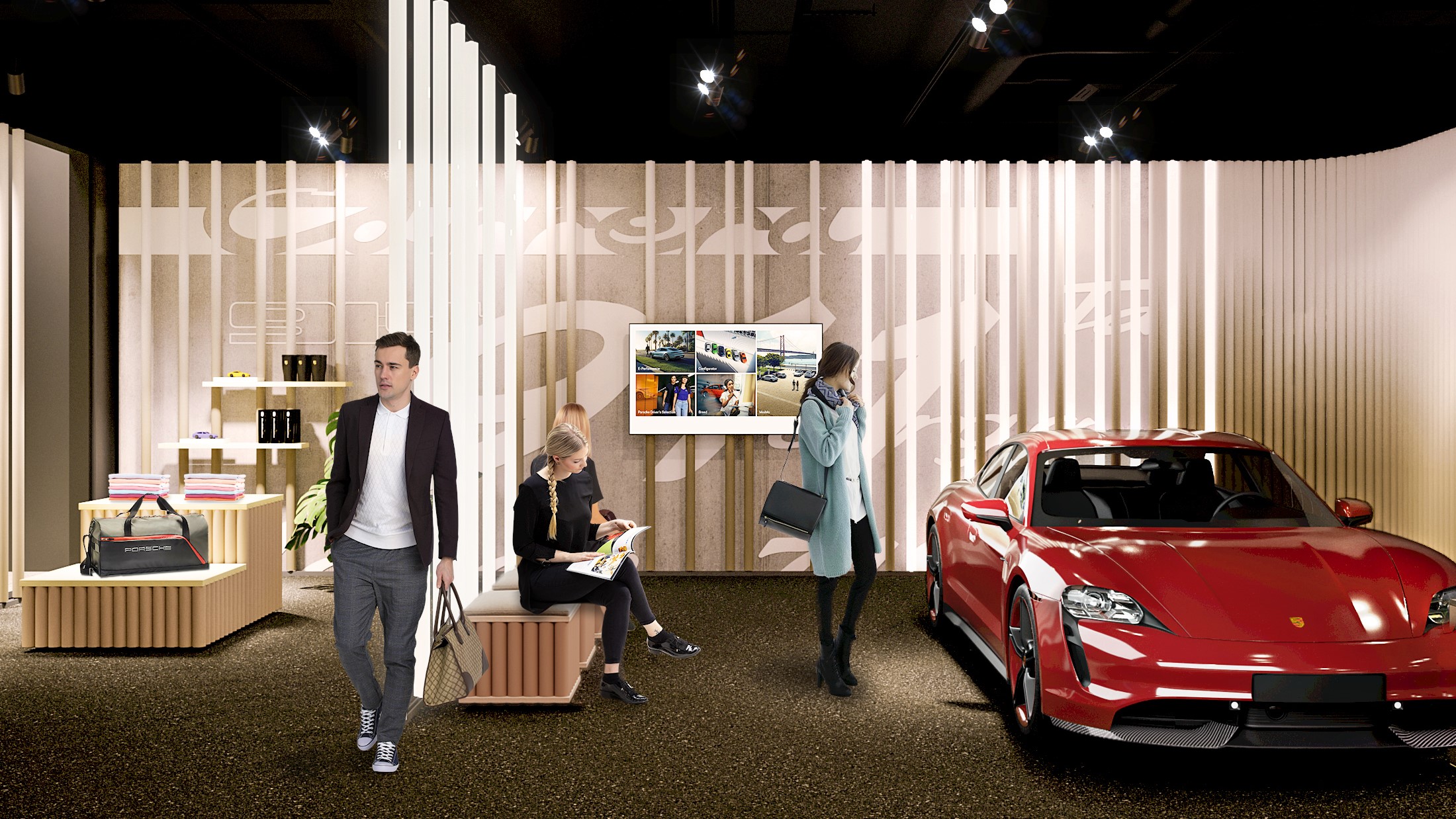 Porsche NOW: First Porsche temporary sales space opens in the United States