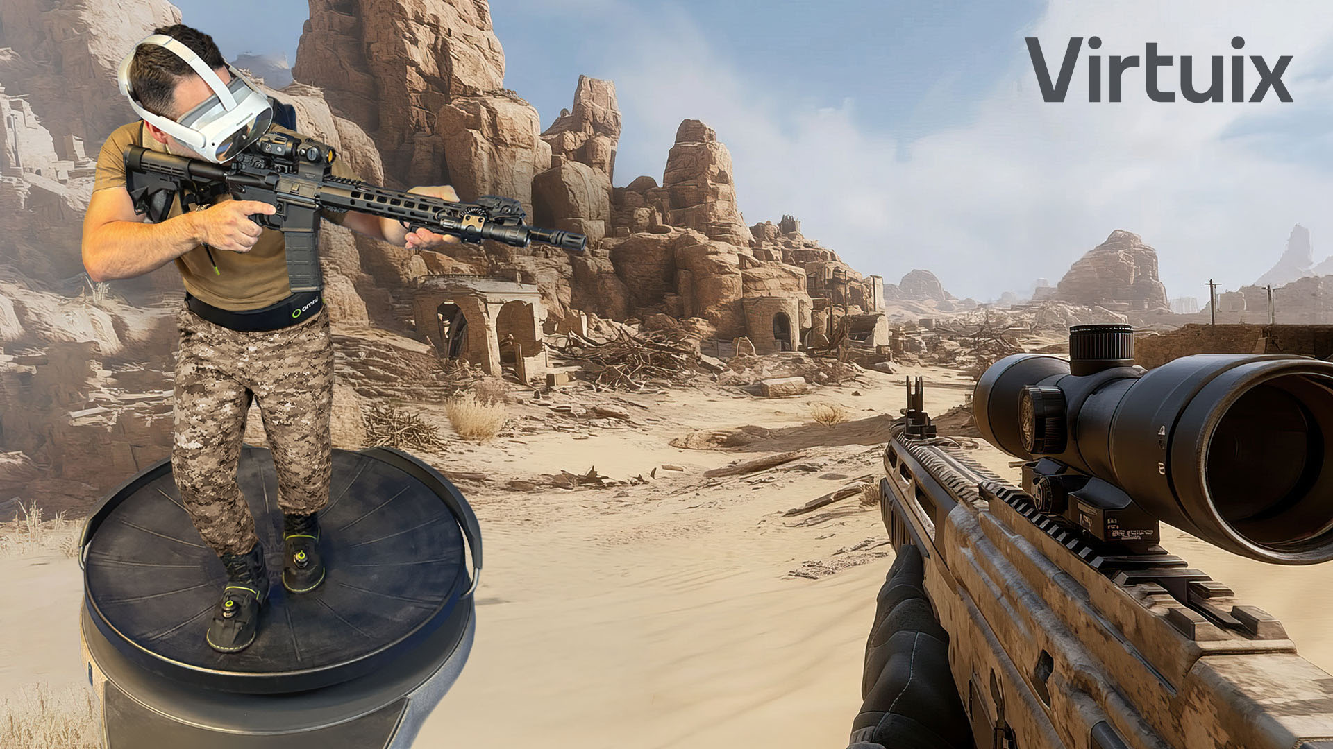 Multi-User Virtual Infantry Training System 