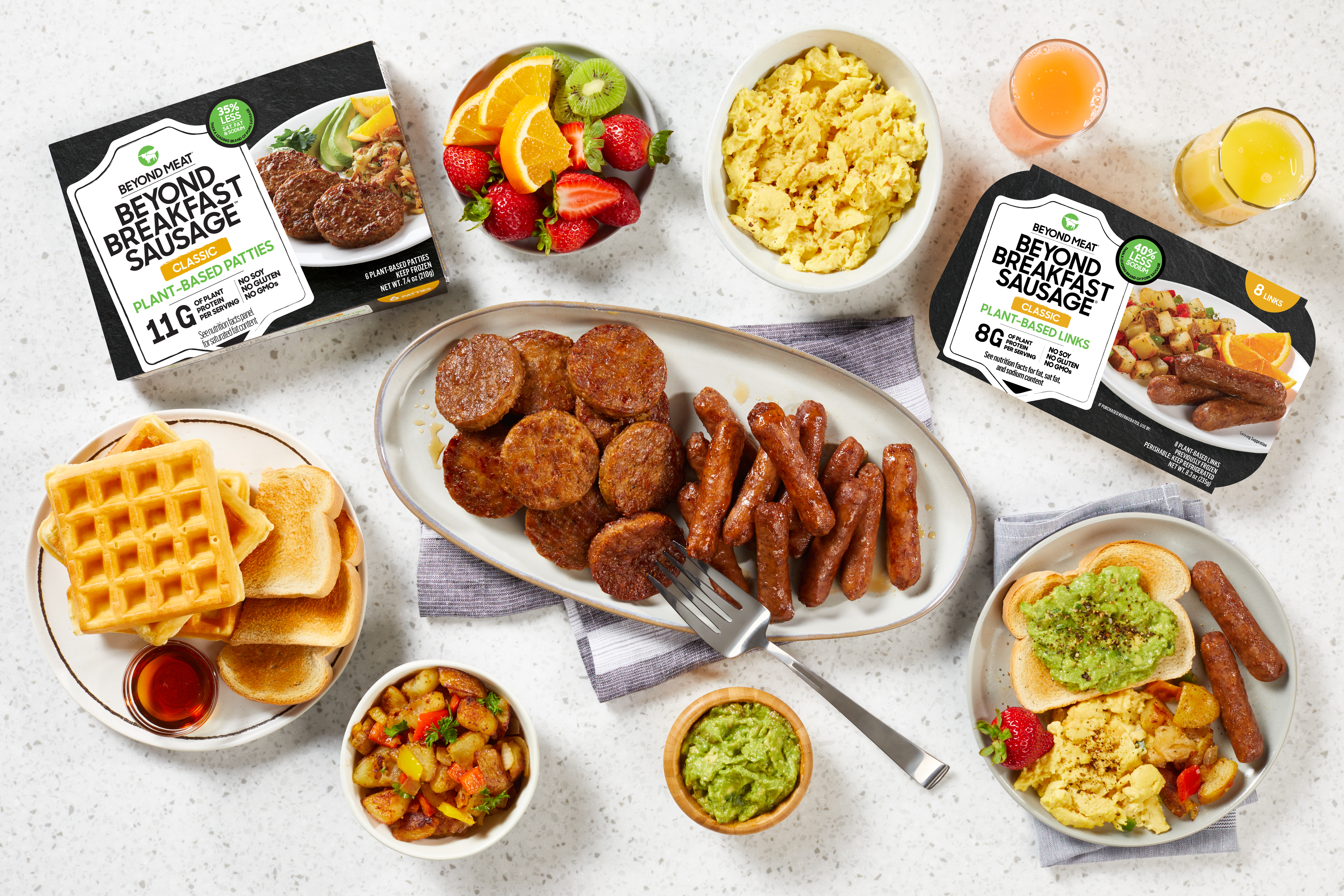 Beyond Breakfast Sausage Patties & Links Spread