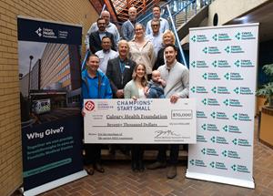 Calgary Health Foundation receives $70,000 for Calgary NICUs