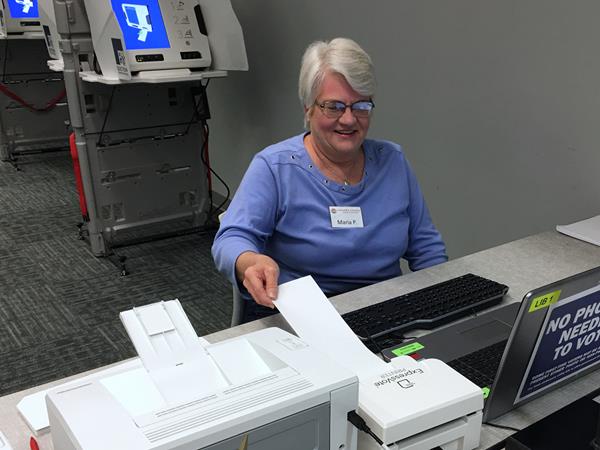 One-Stop Voting made easier with ExpressVote Printer