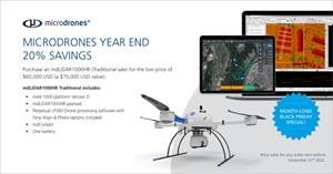 Microdrones Year End 20% Savings