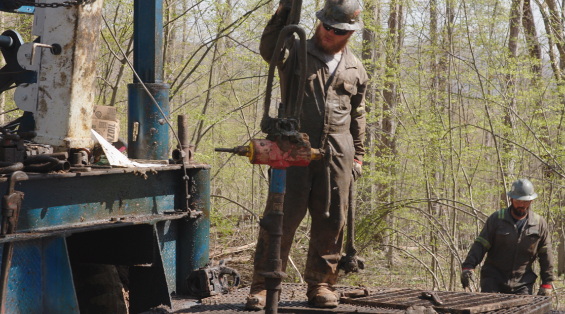 Pictured: Zefiro crew members plugging an orphaned oil well in Pennsylvania