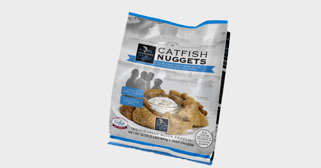 Heartland Catfish Frozen Nuggets (IQF)