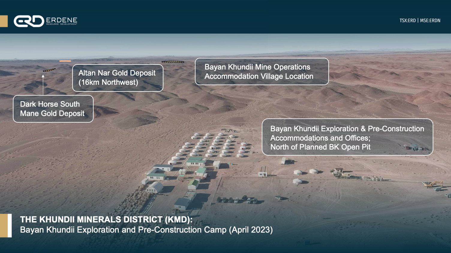 Bayan Khundii Exploration and Pre-Construction Camp (April 2023)