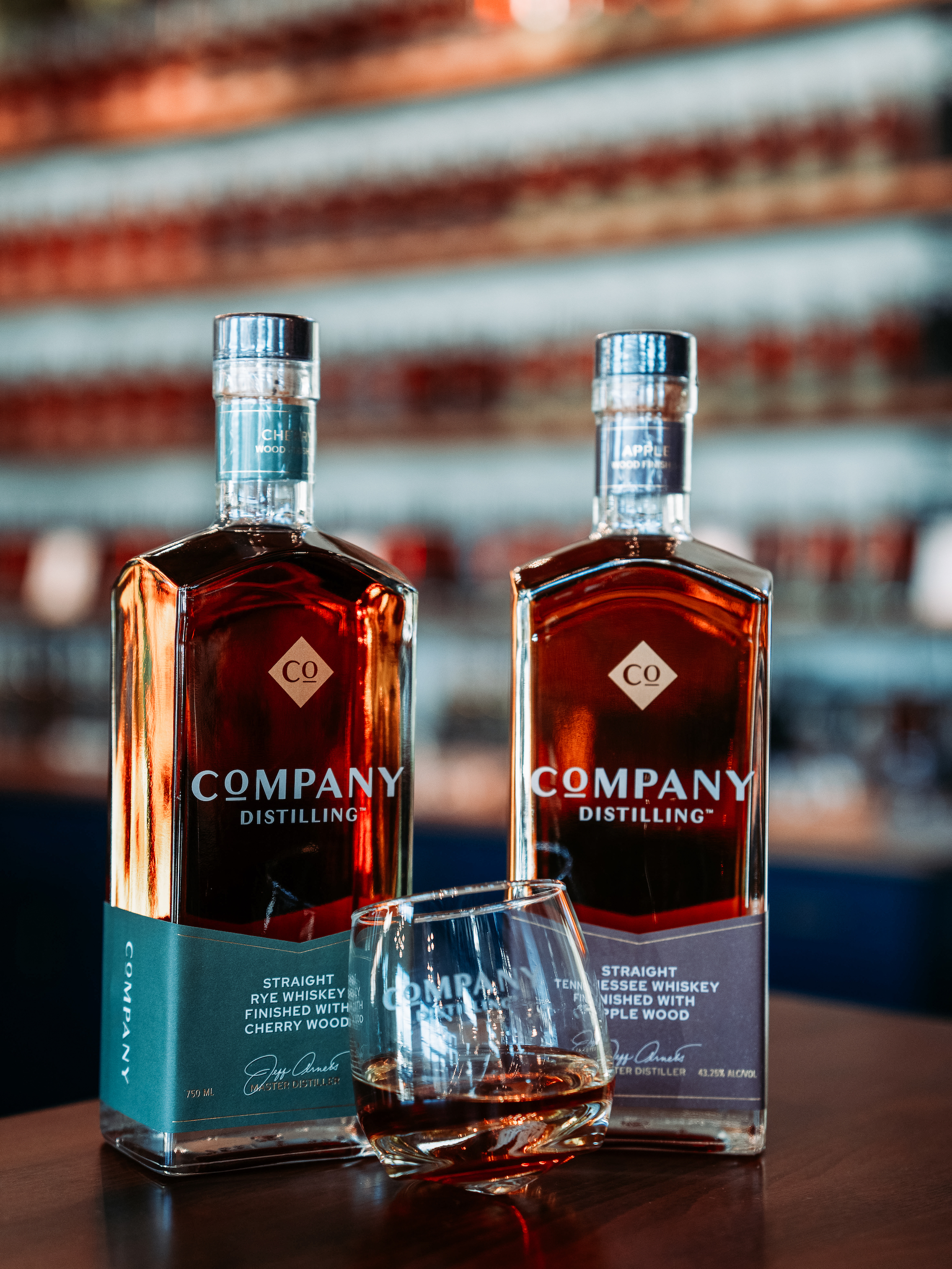 Straight Tennessee Whiskey Finished with Apple Wood and Straight Rye Whiskey Finished with Cherry Wood, offer a unique twist on classic whiskey, each with its distinctive profile.