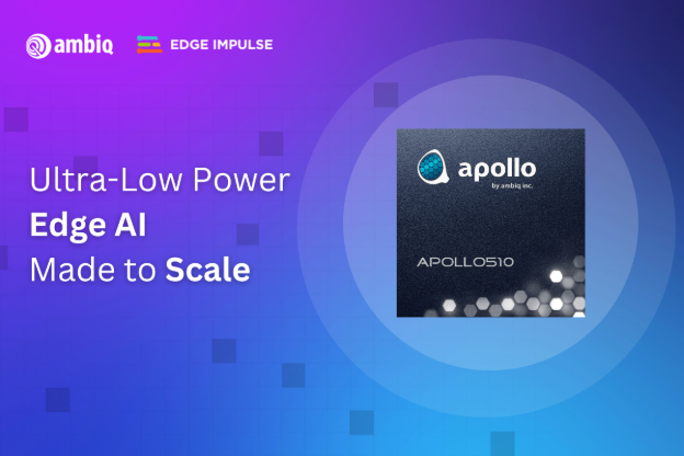 Ambiq's Leading SoC for Edge AI Now on Edge Impulse