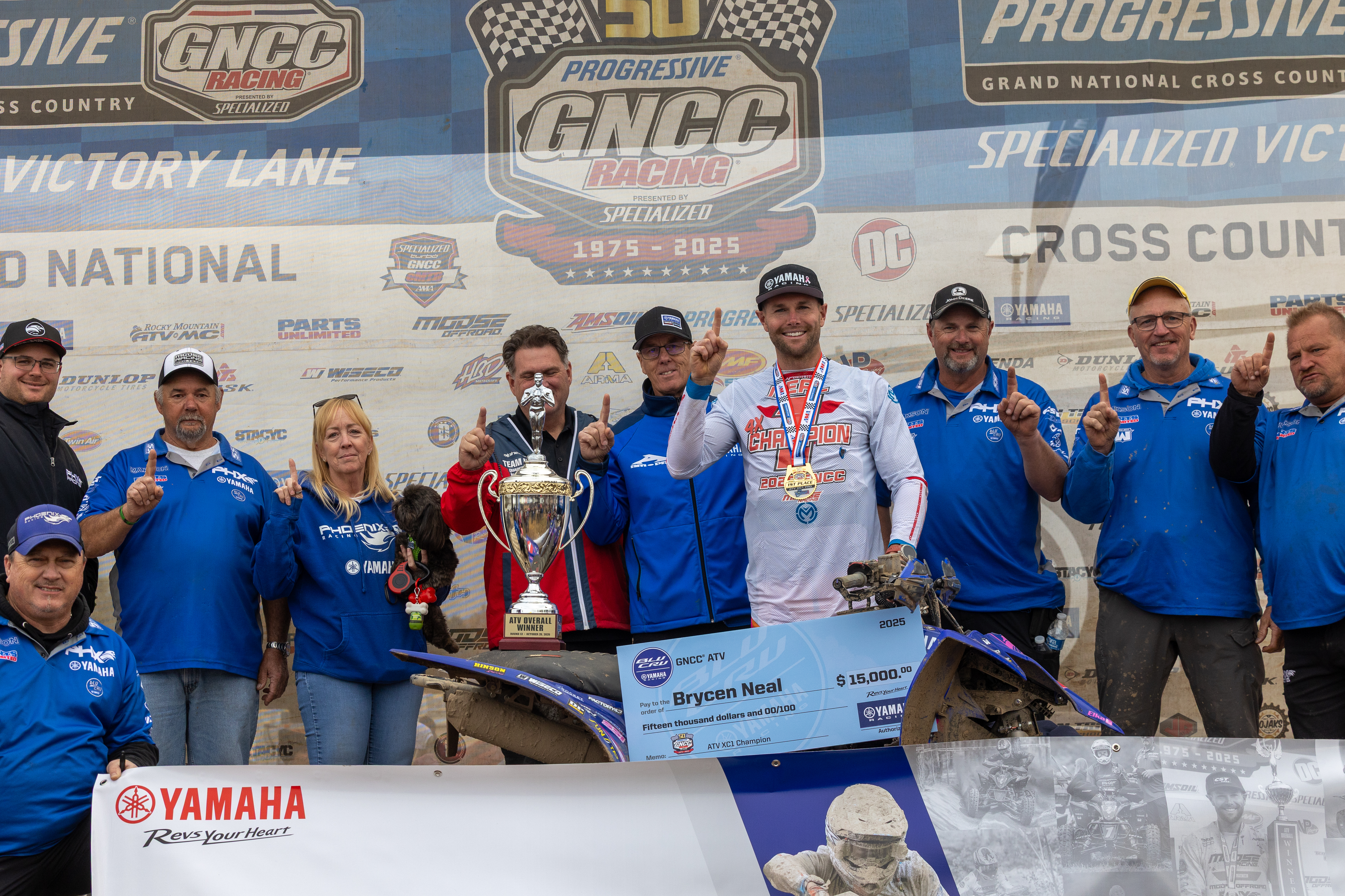 Brycen Neal GNCC Yamaha YFZ450R