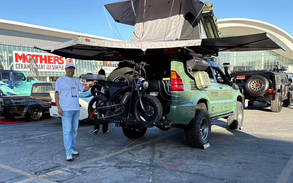 SPACEVELO brand at the 2025 SEMA Show