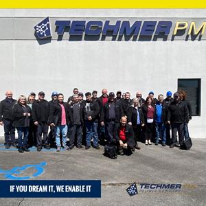 Group photo of the Techmer PM Dalton, GA team.