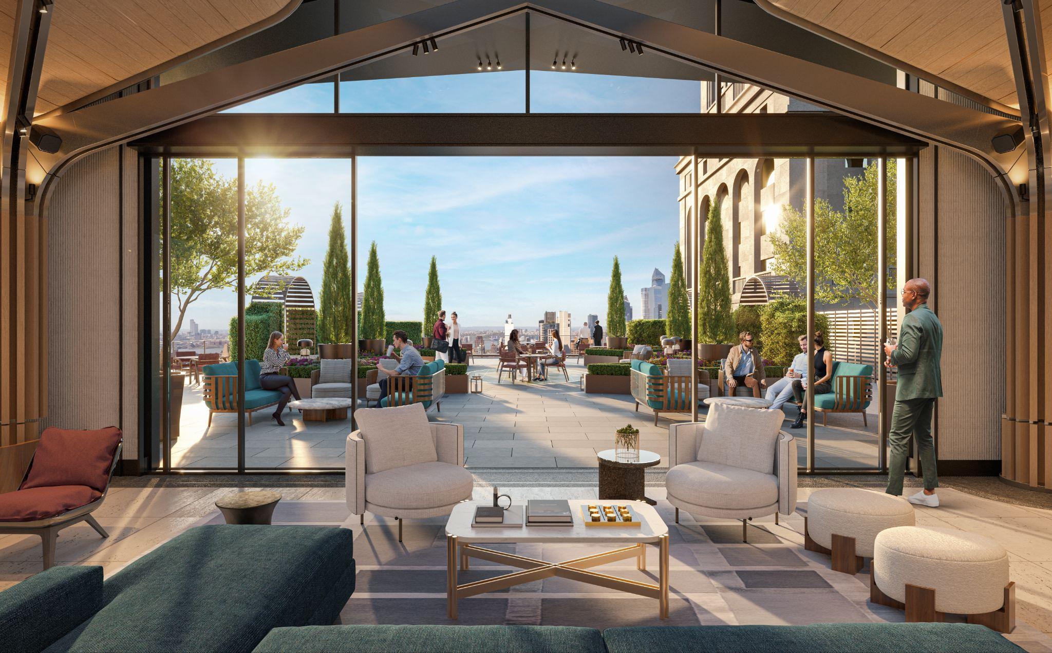 One Madison Avenue Rooftop Exterior