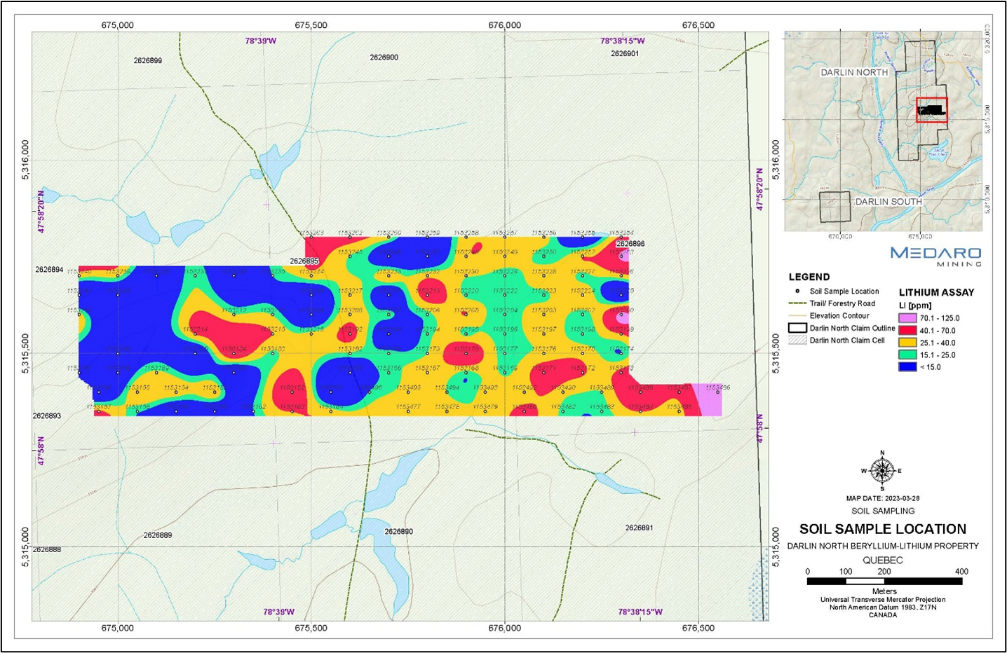 Darlin North Soil Grid