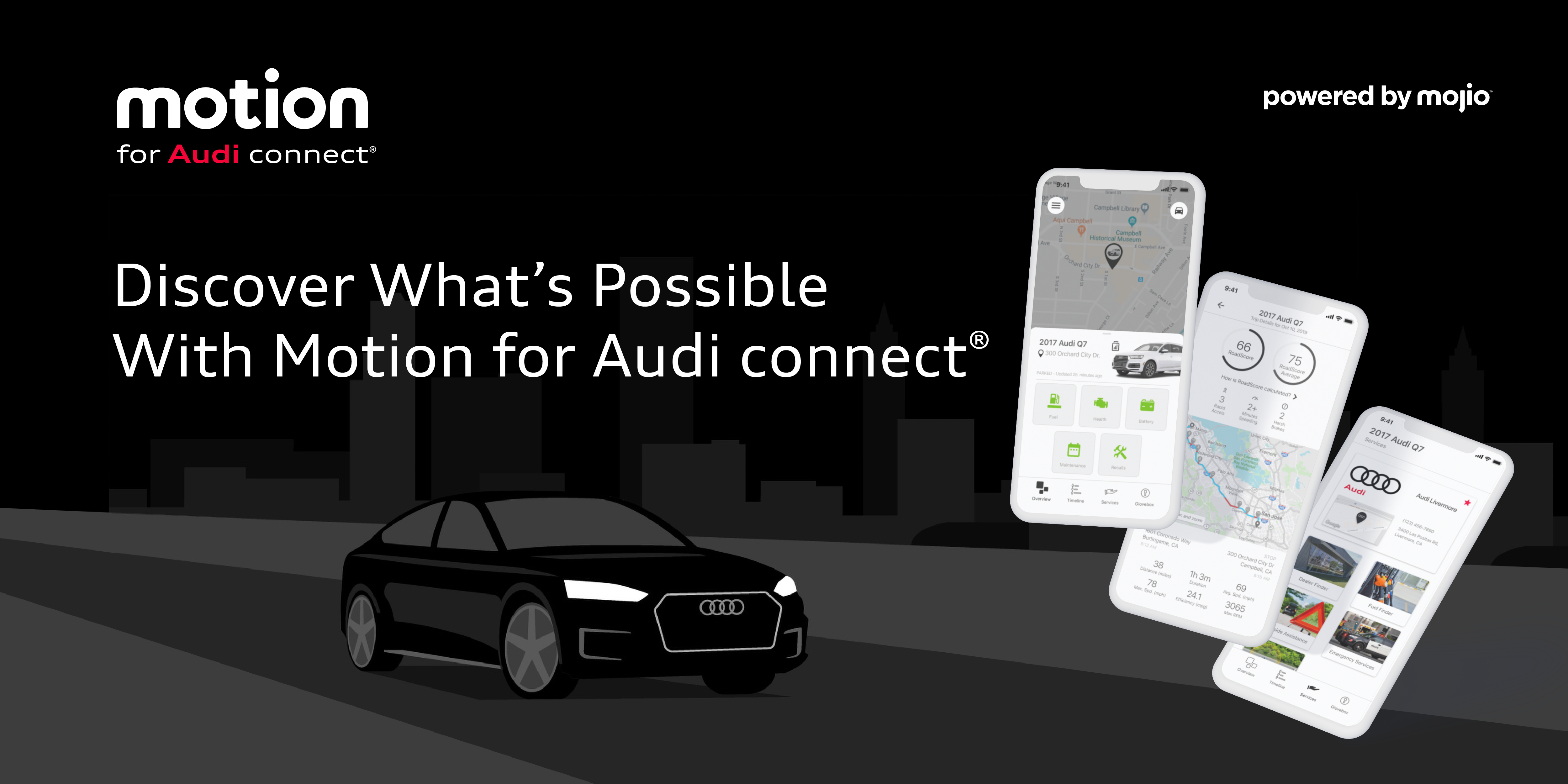 Motion for Audi connect