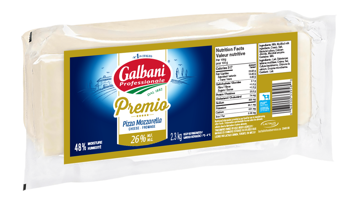 Product Image_Galbani_Premio Pizza Mozzarella_Block