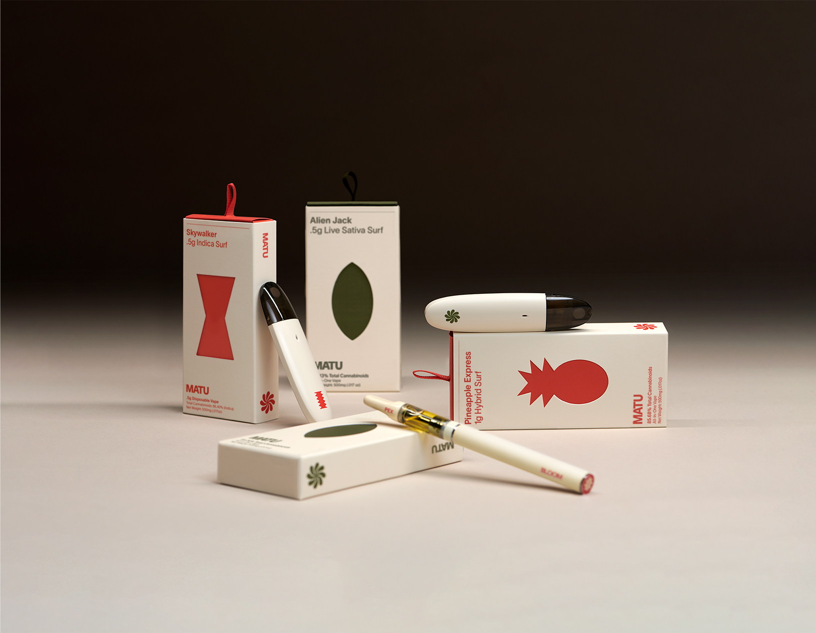 MATU’S  HIGH POTENCY, DISPOSABLE SURF VAPORIZER IN CLASSIC AND LIVE