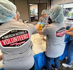 American National Employees Give Back for 9/11 National Day of Service
