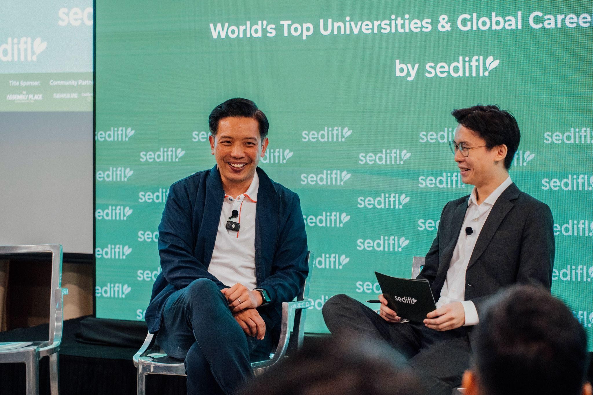 MOS Alvin Tan at Sedifly’s Summit