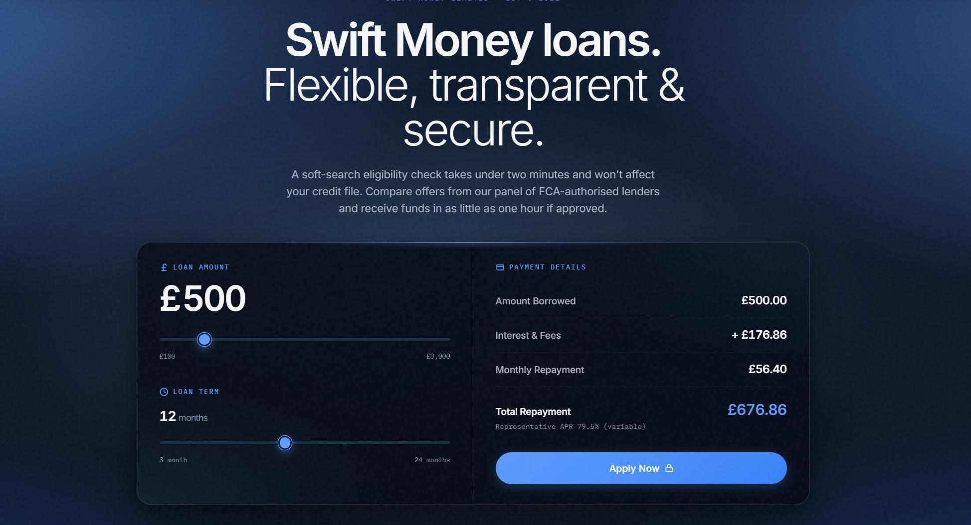 Swift Money Confirms £100 as Minimum Loan Amount Offered Through Its Broker Platform