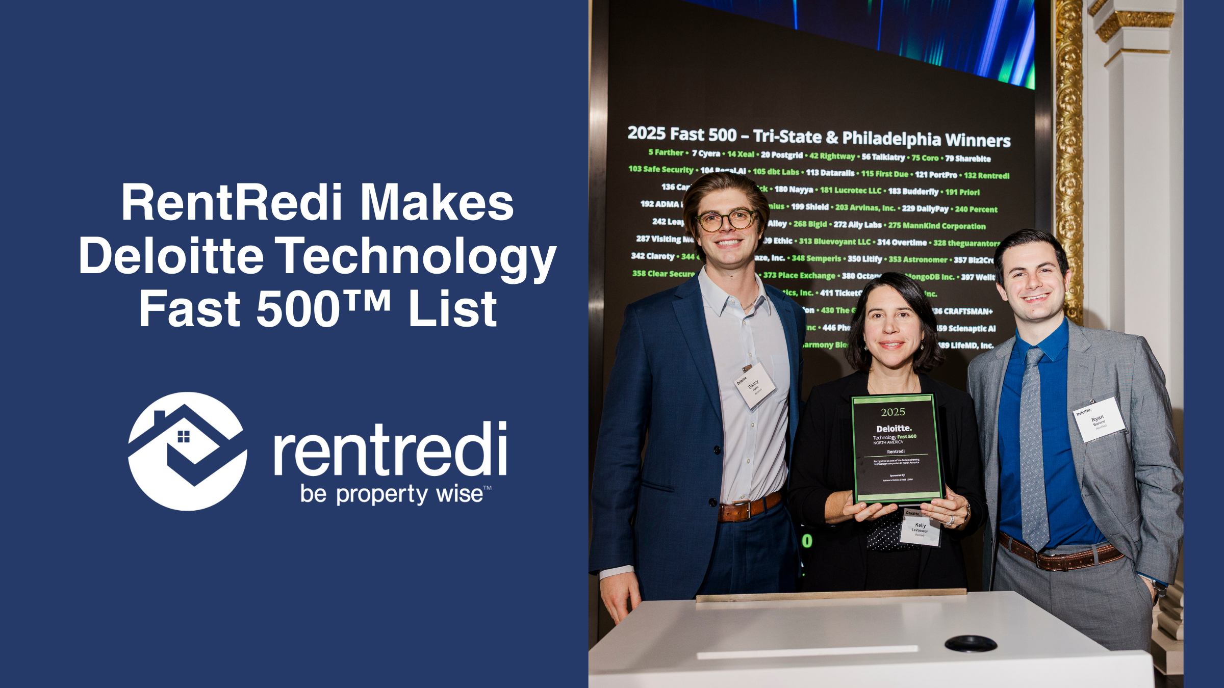 RentRedi Named to Deloitte Technology Fast 500 List