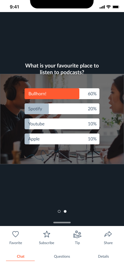 Poll Feature