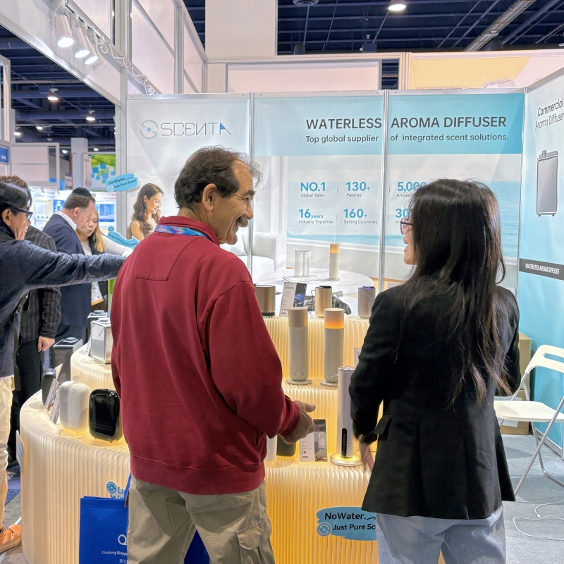 SCENTA Concludes CES 2026: A-T302 Waterless Home Diffuser Earns Global Trust in the Fragrance Market