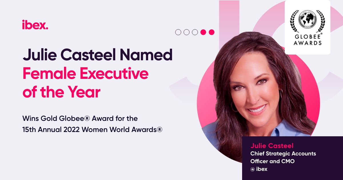 ibex Julie Casteel Female Executive of the Year_graphic